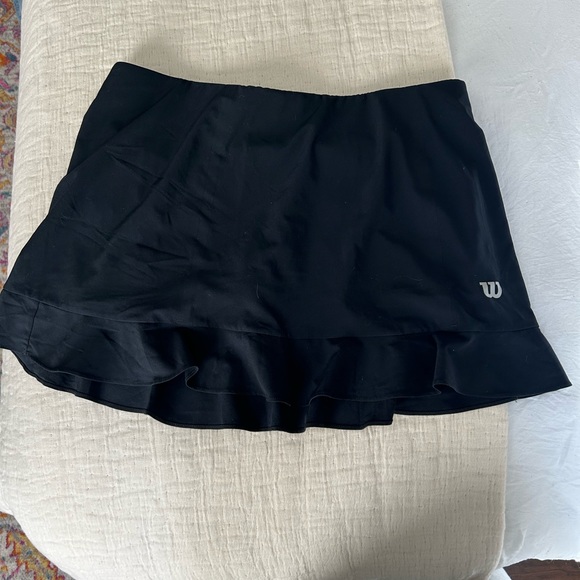 Jupe De Tennis Wilson Play On Team Pour Femme – Taille M, Confortable Et Performante Avec Short Intégré - 10